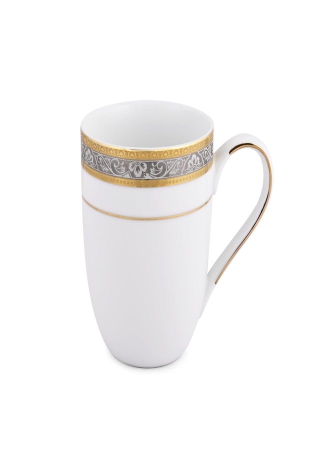 Hitkari Potteries Porcelain Coffee Mug Set of 2Pc. | Home & Kitchen | Morning & Tea | Coffee Cup | Set of 2 (D-253) - Image 2