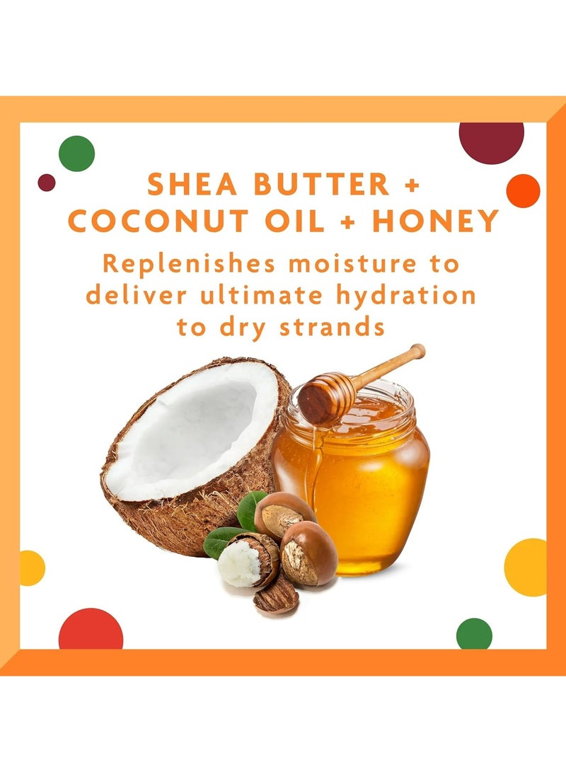 Cantu Care for Kids Nourishing Conditioner with Shea Butter, Coconut Oil & Honey – Hydrates & Softens Curly, Textured Hair – 237 ml - Image 3