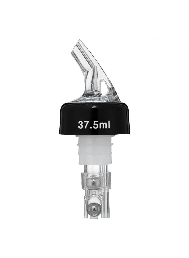 Restaurantware Bar Lux 1.3 Ounce Liquor Pour Spouts, 50 Measured Pouring Spouts For Bottles - Leak-Resistant, For Fast Pouring, Clear Plastic Pourers For Alcohol, Fits Onto Bottles, For Kitchen Or Bar  - Image 1