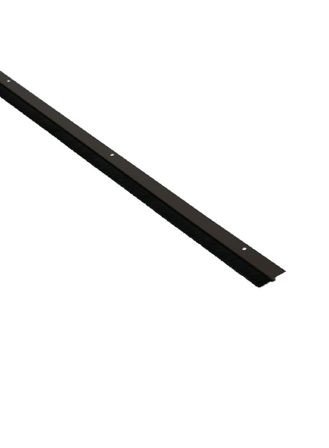 ACE Aluminium and Felt Bottom Door Seal Brown 1 m FY1A- BROWN - Image 1