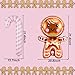 Tagberoy 11PCS Large Gingerbread Balloons Pink Candy Cane Balloons Set Gingerbread Foil Balloons for Gingerbread Party Decorations Candy Cane Foil Balloons for Candy Canes Christmas Decorations - Image 4