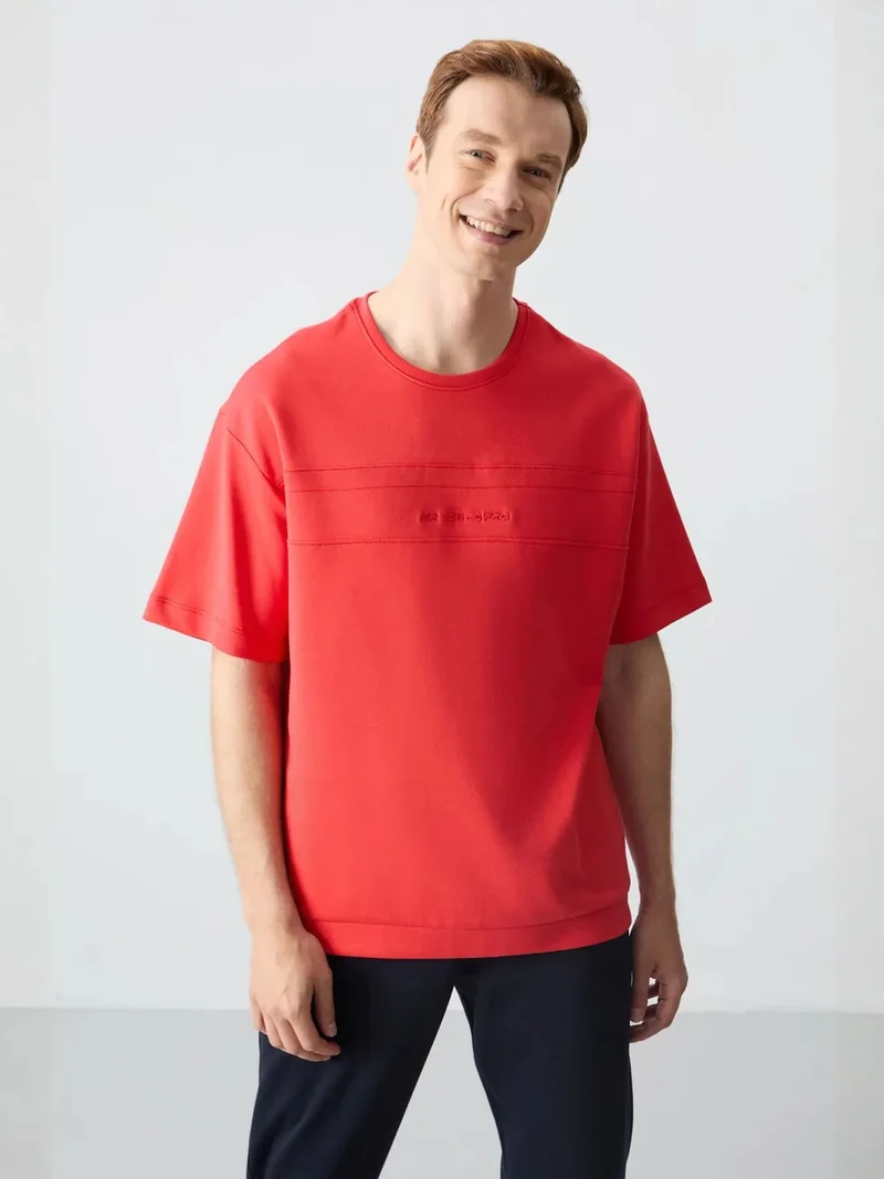 TOMMYLIFE TOMMY Men's Oversized T-shirt And Pants Set