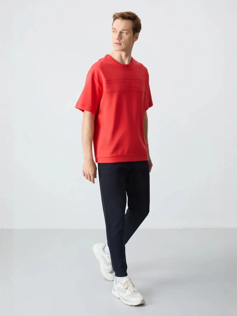 TOMMYLIFE TOMMY Men's Oversized T-shirt And Pants Set