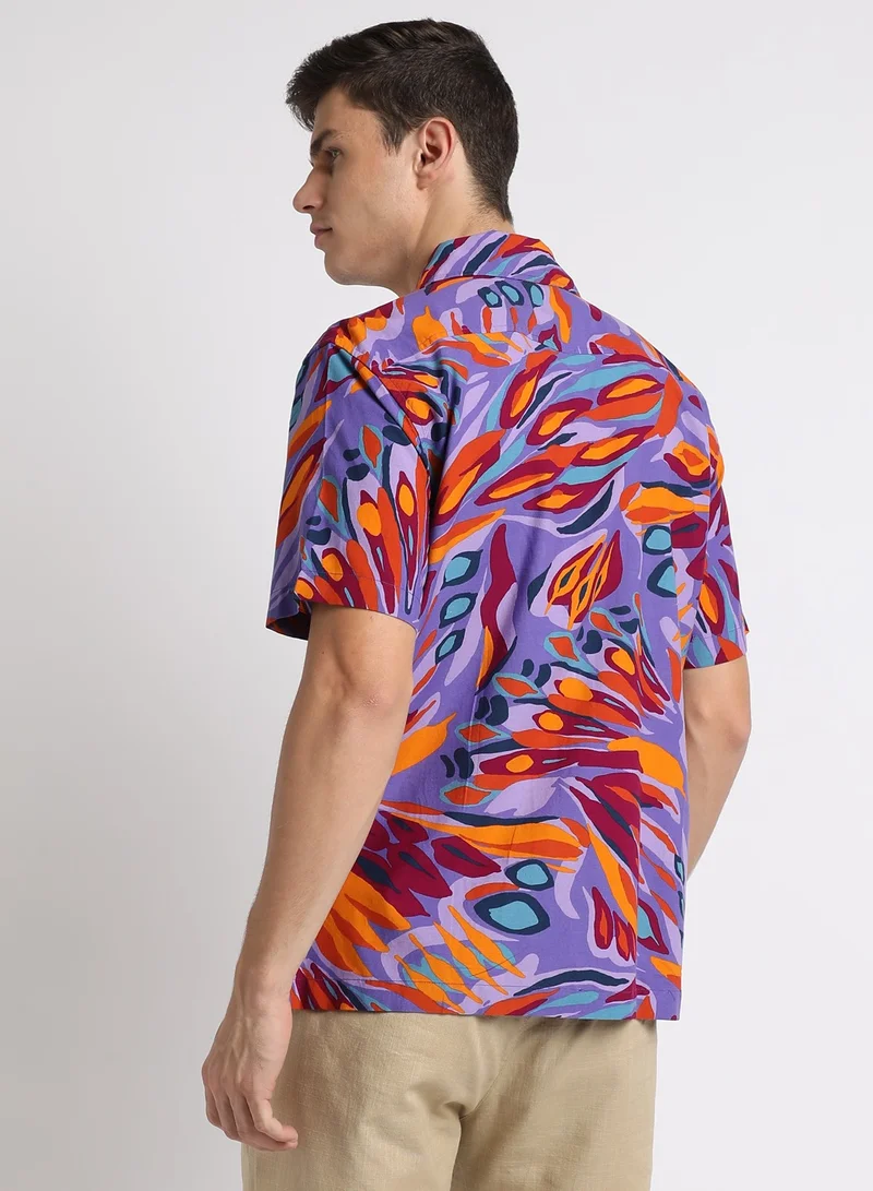 Dennis Lingo Trendy Multicolour Casual Shirt for Men - Relaxed Fit