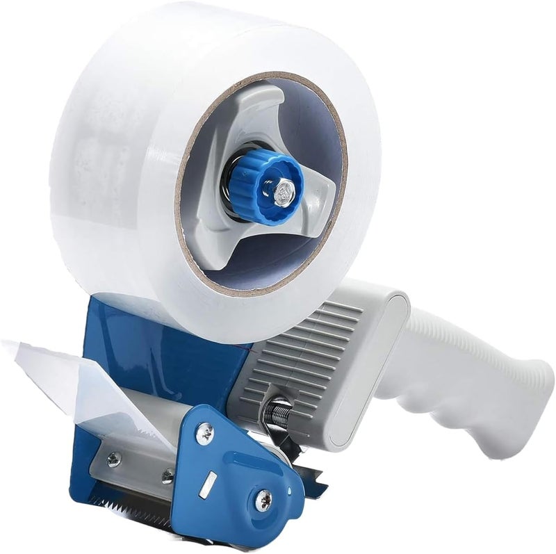 Fantastick Packaging Tape Dispenser, Blue/White - Image 1