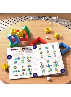 Y&D Varied Pyramid Large Particle Building Blocks Puzzle Assembled Stacking Toys-16pcs  - Image 3