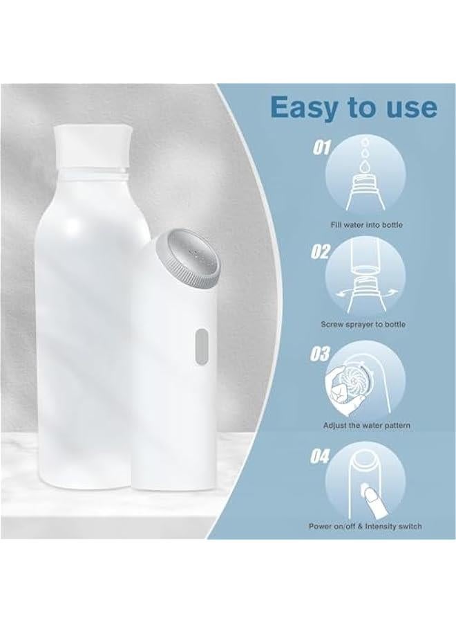 HOOKOR USB Rechargeable Mini Bidet Sprayer for Personal Hygiene Postpartum & Baby Care Perineal & Hemorrhoid Treatment - 4 Water Flow Types - Image 3