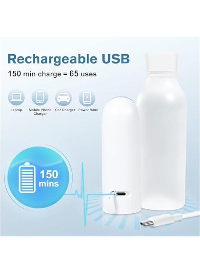 HOOKOR USB Rechargeable Mini Bidet Sprayer for Personal Hygiene Postpartum & Baby Care Perineal & Hemorrhoid Treatment - 4 Water Flow Types - Image 4