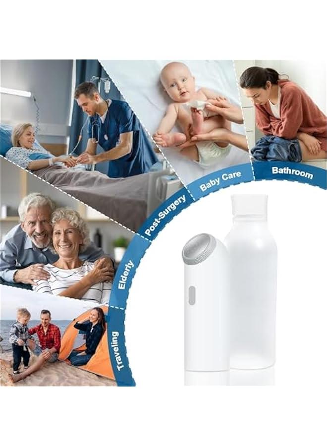 HOOKOR USB Rechargeable Mini Bidet Sprayer for Personal Hygiene Postpartum & Baby Care Perineal & Hemorrhoid Treatment - 4 Water Flow Types - Image 5