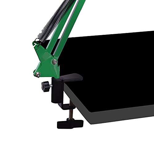 Kadence NB35GN Home Series Microphone Boom Arm Stand | Steel Frame & Smooth Angle Adjustment | Dual-Spring Suspension with 360° Rotation | Desk Clamp Mount for Recording & Online Classes | Green - Image 5