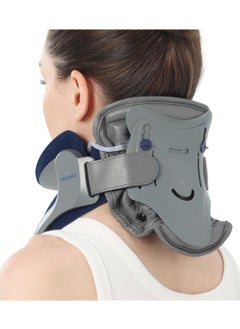 Velpeau Cervical Neck Traction Device Adjustable Neck Support Brace for Men and Women Posture Corrector (Inflatable Version)  - Image 2