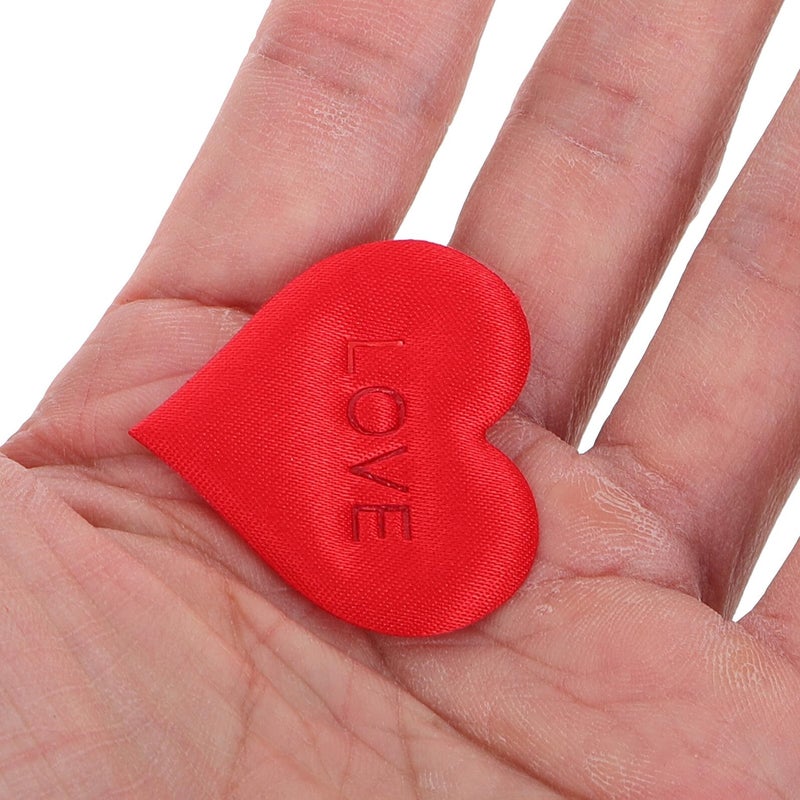 Red Heart Shaped Sponge Confetti 3 5cm 100pcs Wedding Table Decoration Valentines Day Party Scatter - Image 4
