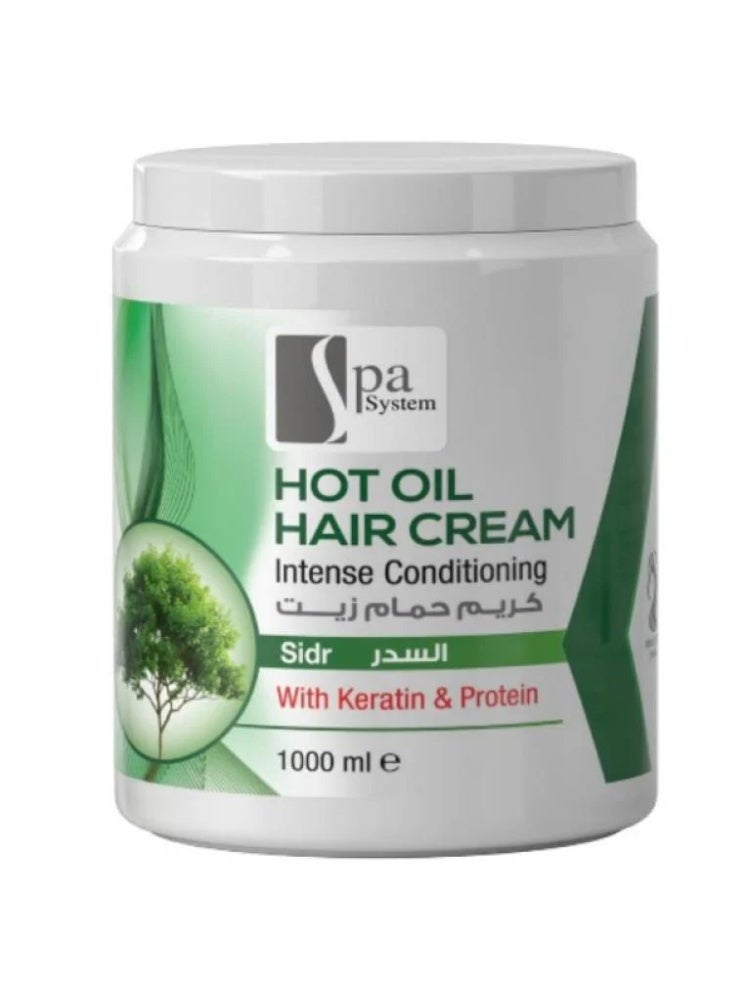 Spa System Sidr Oil Bath Cream, 1000 ml