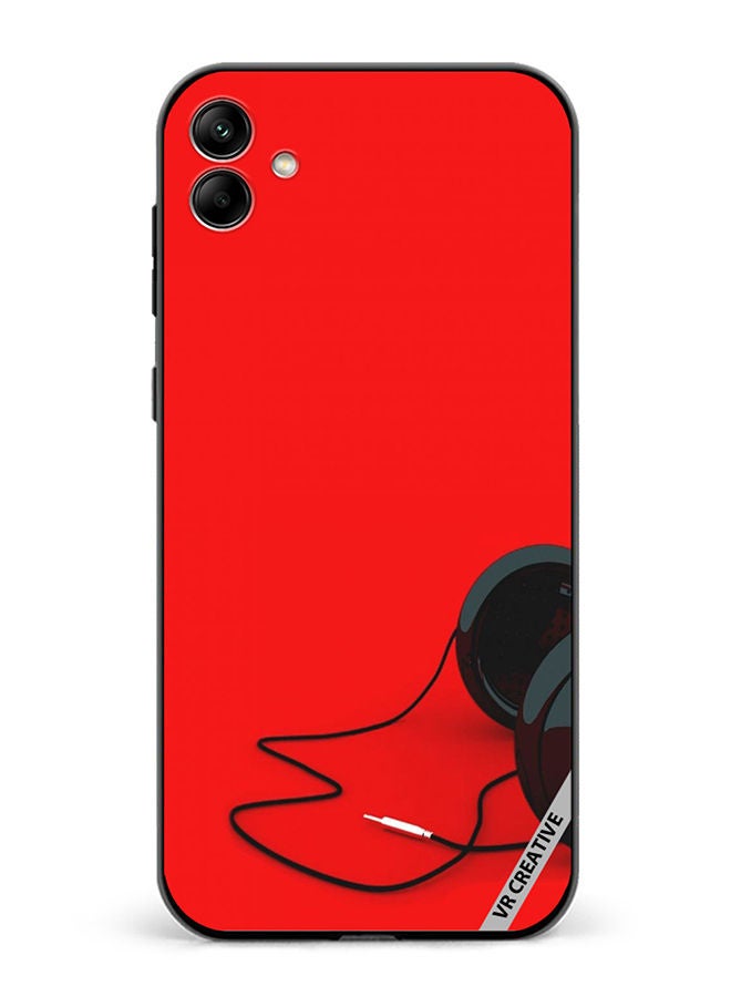 VR CREATIVE Protective Case Cover For Samsung Galaxy A04 Music Design Multicolour - Image 1