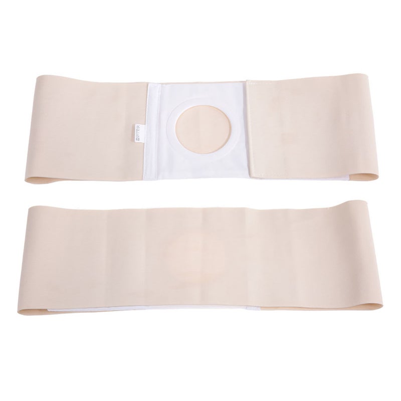 Medical Ostomy Belt: M Size Adjustable Pressure Pad - Abdominal Hernia Brace for Post-Operation Support, Ostomy Care - Image 5