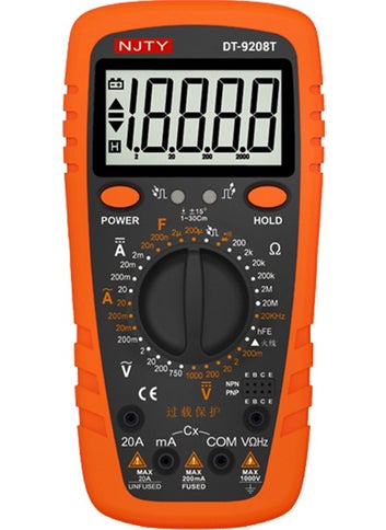 AYT Powermaster PM-6241 Handheld Digital Multimeter Measuring Instrument Ac Dc Diode Current Meter Measuring Device Battery Powered  - Image 3