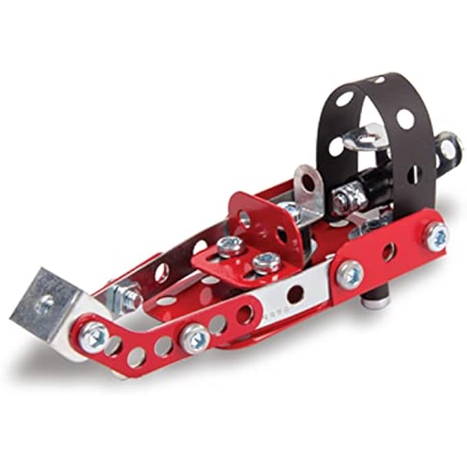 Meccano , 3 MODEL SET - RESCUE WITH 87 PARTS AND 2 REAL TOOLS KIDS STEM CONSTRUCTION EDUCATION TOY, MODEL BUILDING KIT FOR BOYS AND GIRLS AGED 8 AND UP - Image 4