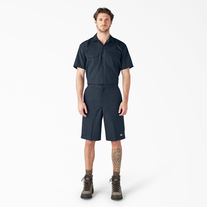 Dickies Men's Multi-Pocket Work Short in Dark Navy - Size 48 - Image 4