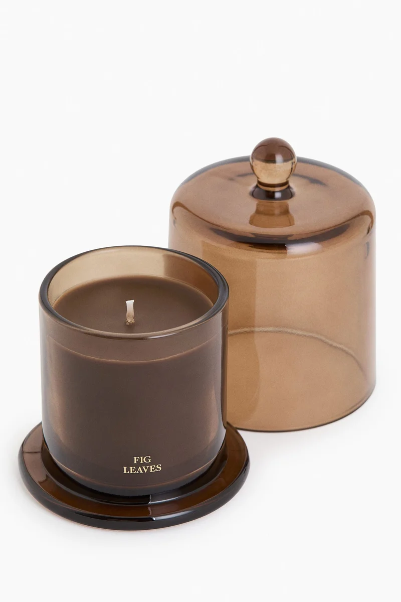 اتش اند ام شمعة معطرة بغطاء ناقوس