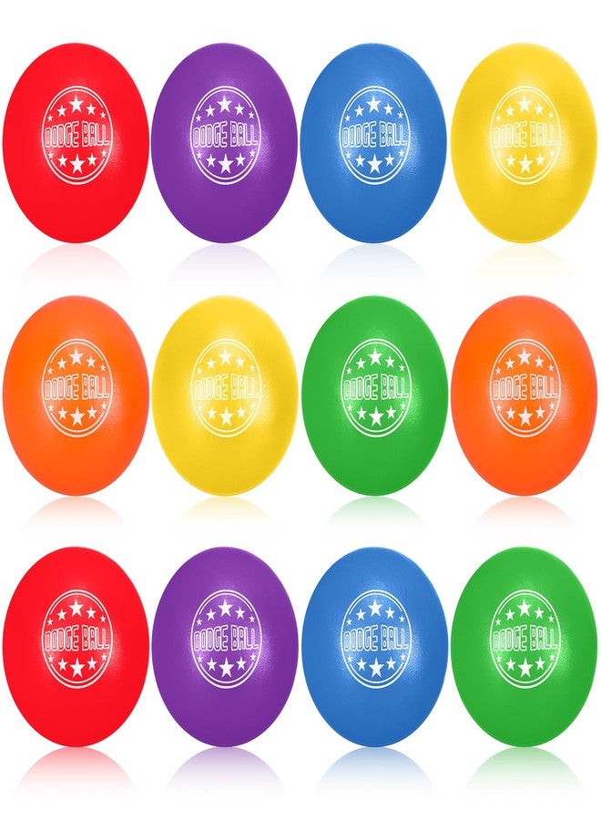 Jerify 12 Pcs Foam Dodgeball Set 6 Inch Soft Skin Foam Playground Dodgeballs Bulk, Low Density for Non Sting Dodgeball Sports Equipment for Kids and Adults - Image 1