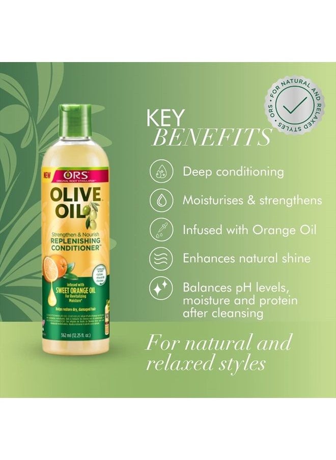 ORS Olive Oil - Strengthen & Nourish Replenishing Conditioner - Image 1