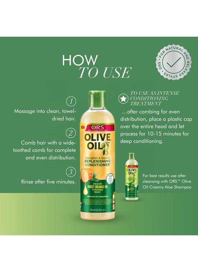 ORS Olive Oil - Strengthen & Nourish Replenishing Conditioner - Image 1