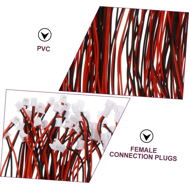 30 Pairs Male Female Connector Plug Wire Set for RC Cars Electronics High Temperature Resistant - Image 4