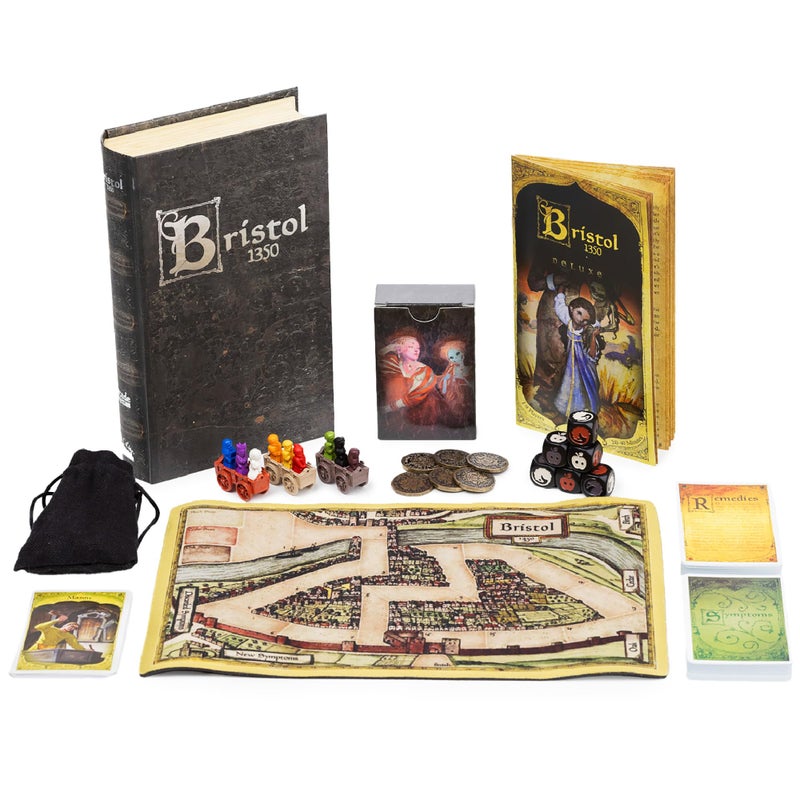 Facade Games Bristol 1350 Board Game of Strategy Deluxe Version Deceit and Luck for 19 Players - Image 3