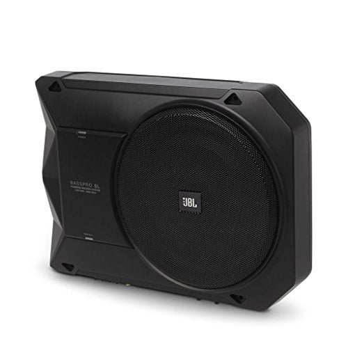 JBL BassPro SL 8-inch 125W RMS Powered Under-Seat Compact Subwoofer Enclosure System (250 watts RMS: 125 watts), Black - Image 3