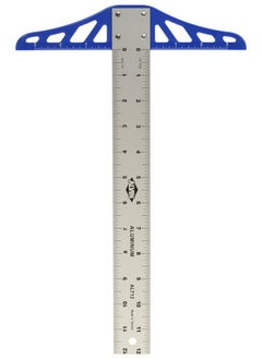 Alvin Alt12 Aluminum Graduated Tsquare Drawing And Design Tool For Students And Professionals Great For Carpentry Drafting Architecture Engineering And Art 12 Inches  - Image 1