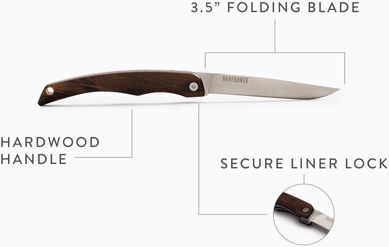 Barebones Living Solo Linerlock Folding Knife - Image 2
