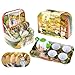 Regal Games Peters Tea Party Set Peter Rabbit Designed Kids Tea Time Set Includes 1 Teapot 4 Cups 4 Saucers 1 Platter Storage Case Ideal Birthday Easter Gift for Ages 5 - Image 2