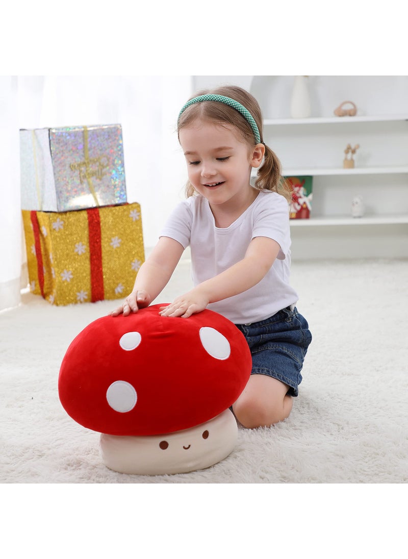 WeBingo WeBingo Plush Mushroom Pillow, 12 Inch Cute Stuffed Mushroom, Plush Toy Room Decor Gift for Kids and Adults  - Image 4