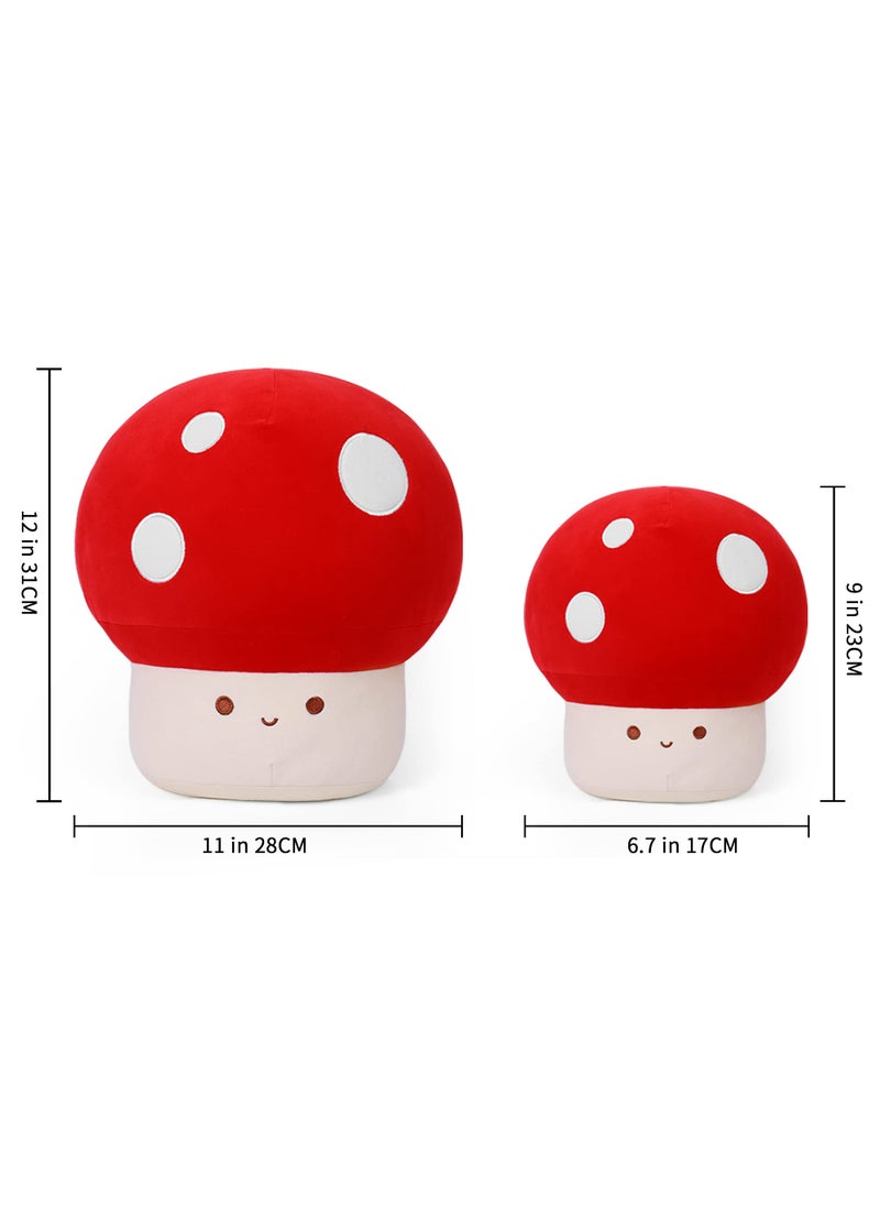 WeBingo WeBingo Plush Mushroom Pillow, 12 Inch Cute Stuffed Mushroom, Plush Toy Room Decor Gift for Kids and Adults  - Image 5