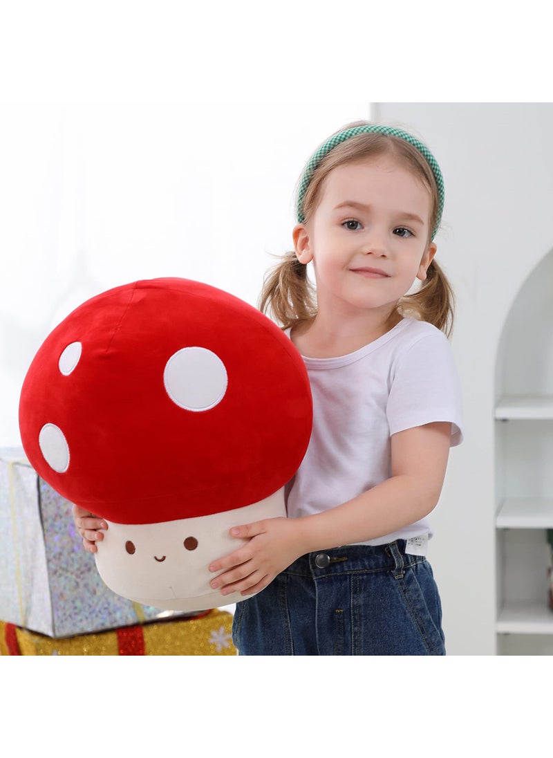 WeBingo WeBingo Plush Mushroom Pillow, 12 Inch Cute Stuffed Mushroom, Plush Toy Room Decor Gift for Kids and Adults  - Image 3
