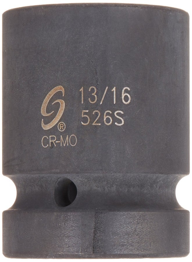 Sunex Tools Sunex 526S 1-Inch Standard Square Impact Socket 13/16" - Image 2
