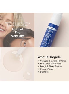 PAULA'S CHOICE RESIST Smoothing Treatment 10% AHA Serum, Lactic, Glycolic & Malic Acids, Anti-Aging Exfoliant for Dry Skin, 1 Ounce  - Image 4