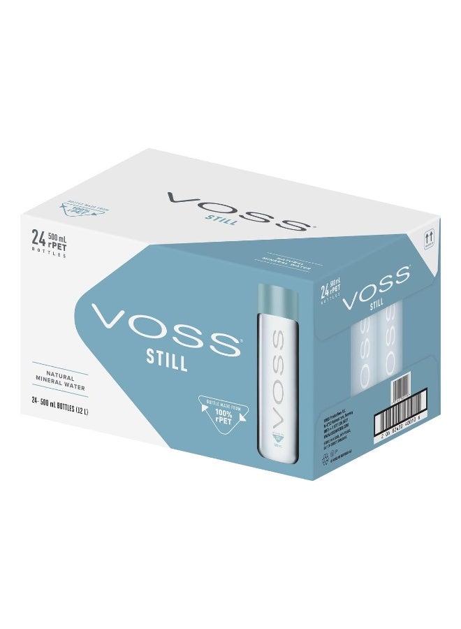 مياه فوس أرتيزين ستيل المعاد تدويرها PET 24x500مل – ترطيب فاخر