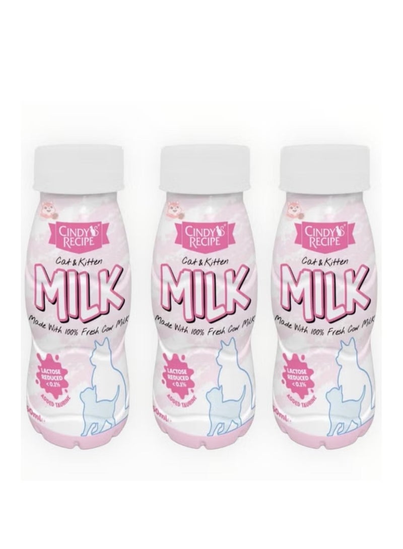 Liquid Milk for Small Cats and Big Cats from Sindes Recipi 250ml