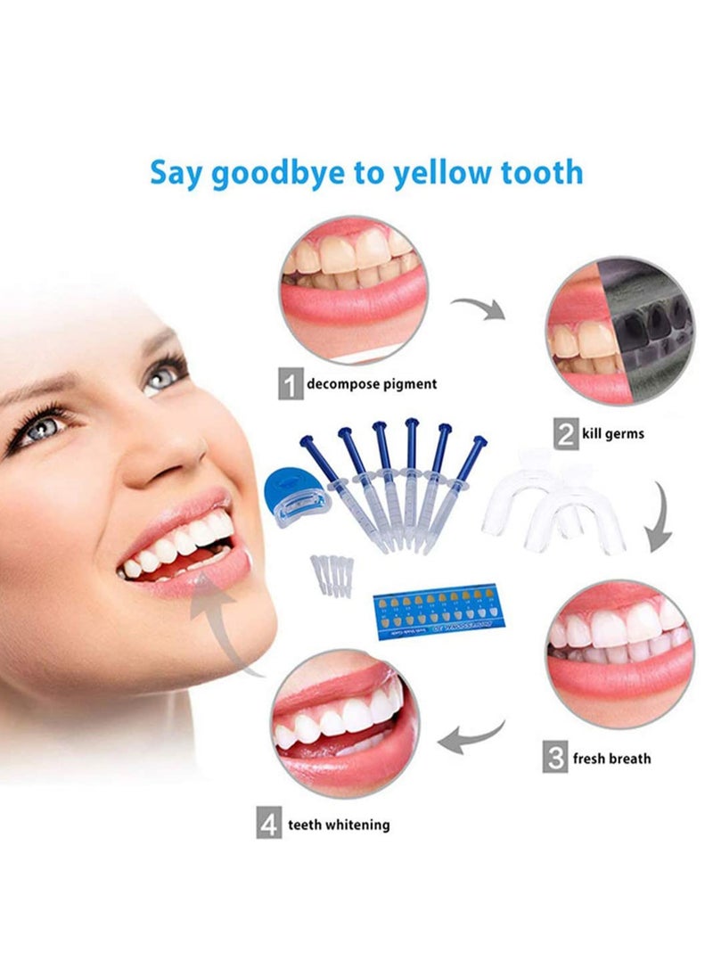 Generic Professional Teeth Whitening Kit, Teeth Whitening Gel, Home Teeth Whitening Kit, Tooth Whiten Gel Dental Care Home Professional Bleaching Kit Light Dental Whitening Kit with LED Light  - Image 4