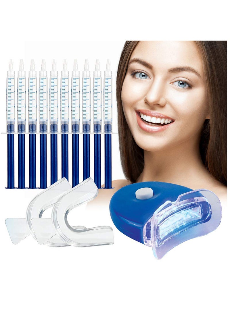 Generic Professional Teeth Whitening Kit, Teeth Whitening Gel, Home Teeth Whitening Kit, Tooth Whiten Gel Dental Care Home Professional Bleaching Kit Light Dental Whitening Kit with LED Light  - Image 1