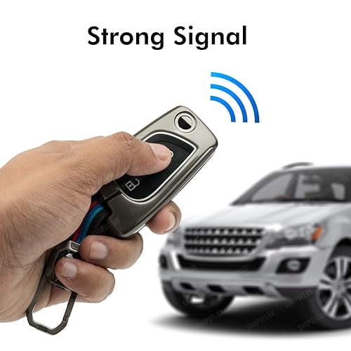 SHOPOFLUX Metal Key Cover Compatible with Toyota Innova Crysta | Corolla Altis 2 Button Flip Key (Pack of 2) - Image 3