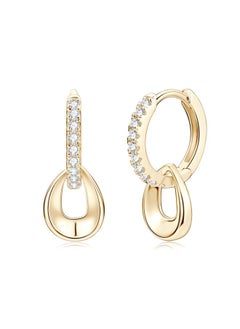 نيبمينينت Europe And The United States Style Long Tassel Mosan Diamond Earrings High Sense 925 Sterling Silver Ear Jewelry 