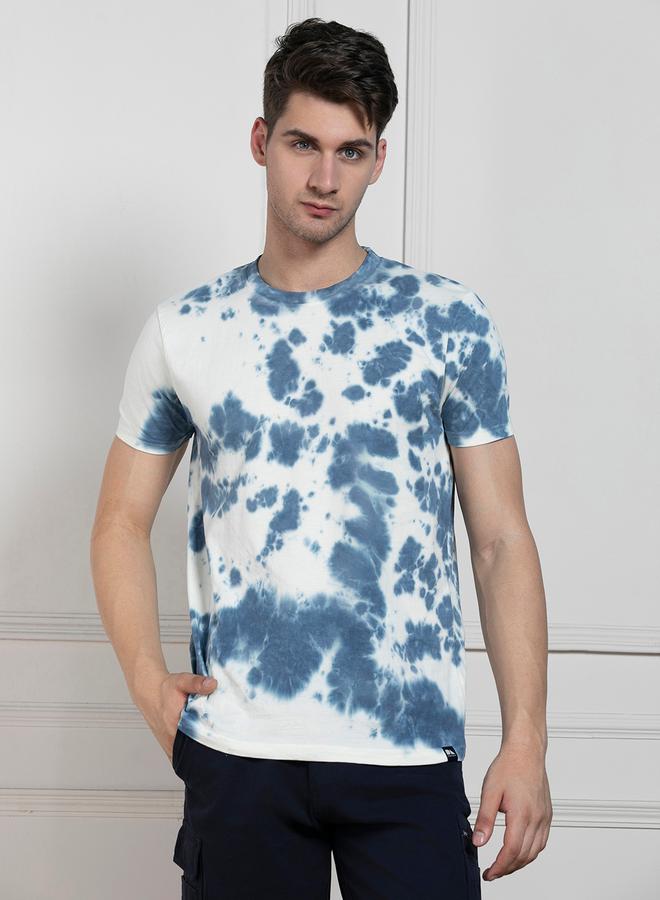 Dennis Lingo Regular Fit Tie and Dye T-Shirt by Styli  - Image 2