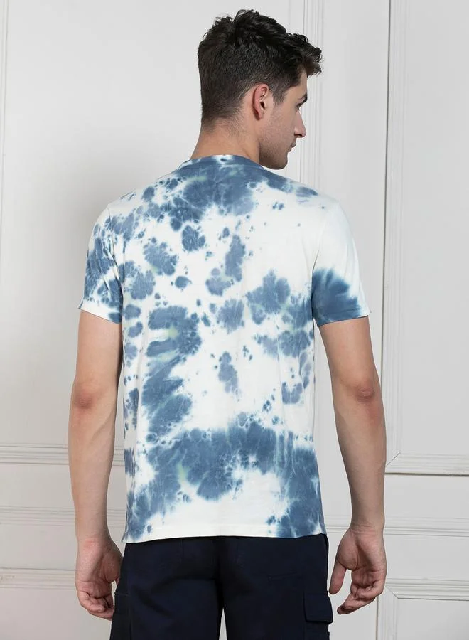 Dennis Lingo Regular Fit Tie and Dye T-Shirt by Styli