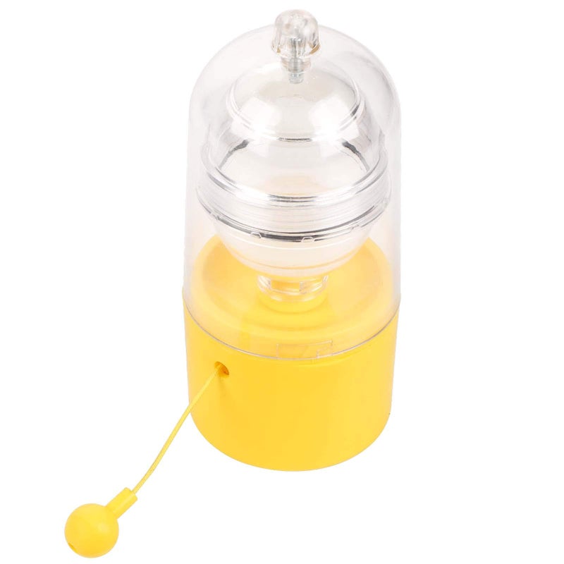 Zerodis Egg Scrambler Shaker Whisk Hand Powered Golden Egg Maker Eggs Yolk White Mixer Cooking Utensil Kitchen Gadgets Egg Pudding Maker 