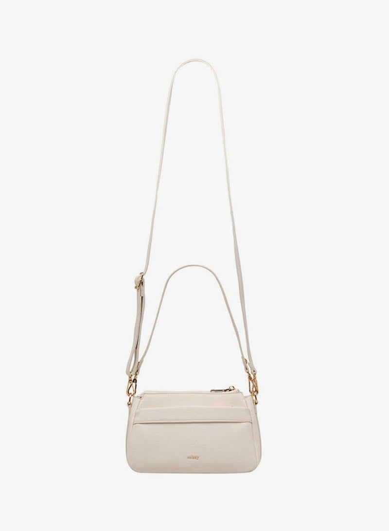 MISSY Ruched Shoulder Bag with Strap - Image 3