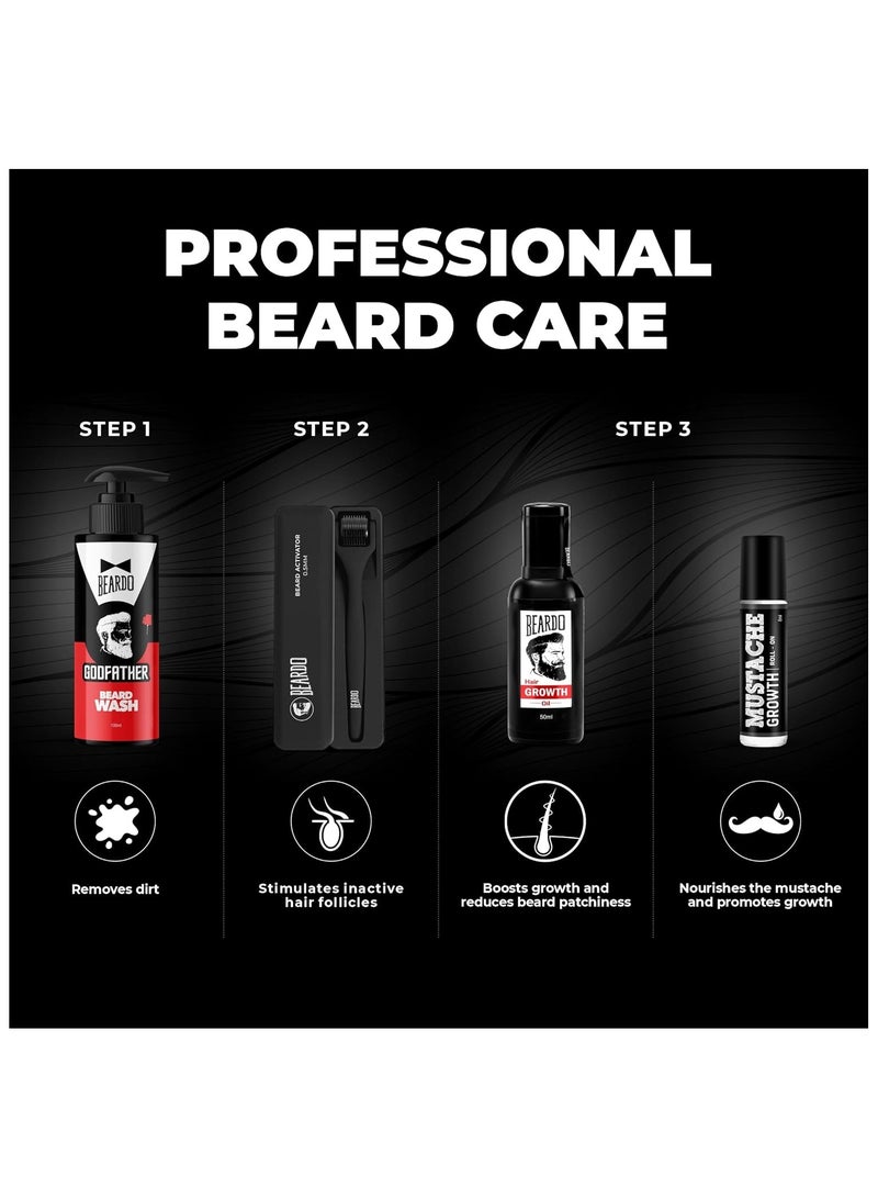 BEARDO GodFather Beard Wash 100ml V2 - Image 5