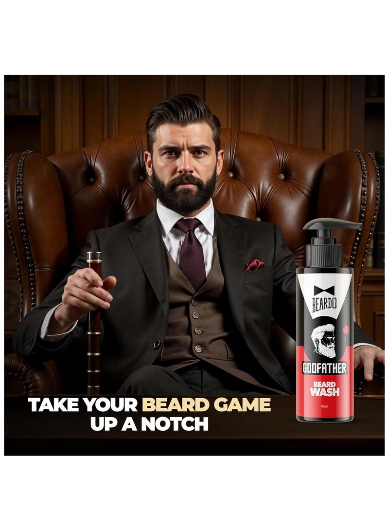 BEARDO GodFather Beard Wash 100ml V2 - Image 2
