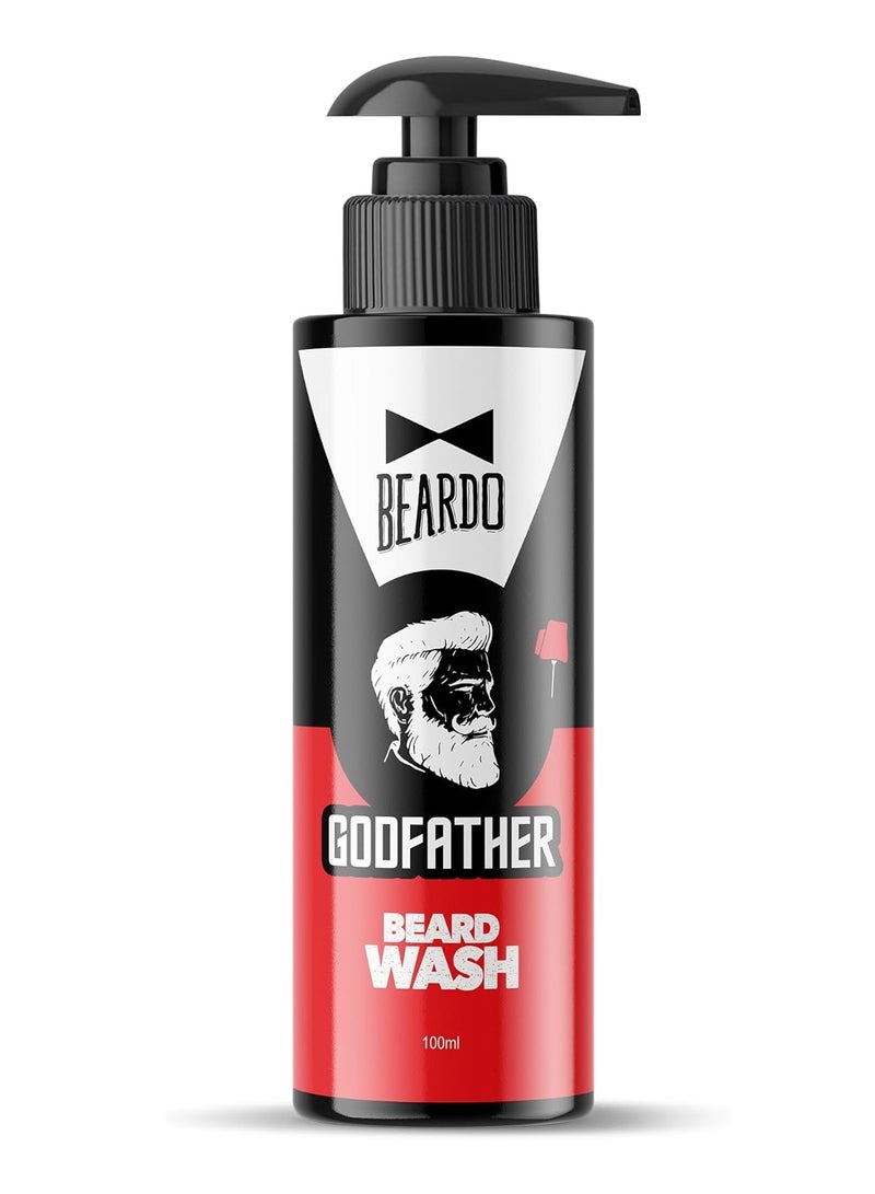 BEARDO GodFather Beard Wash 100ml V2 - Image 1